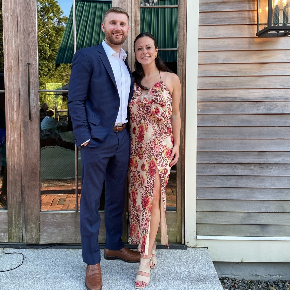 ASOS DESIGN Mixed Print Ruffle Maxi Dress - Size 10 US / 14 UK